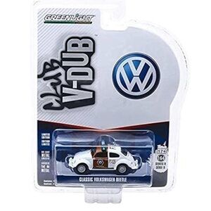 Greenlight Classic Beetle Chiapas Mexico Traffic Police 1:64 Scale Diecast